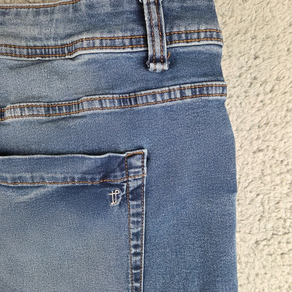 The Perfect Jean NYC Jeans‎ Mens 42x30 (41x30) Blue Slim Thick Tapered Stretch - Picture 11 of 11